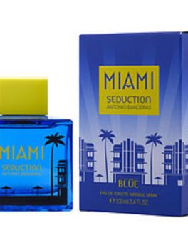Miami Seduction Edt Spray 3.4 Oz For Men