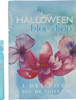 Halloween Blue Drop Edt Spray Vial On Card For Women