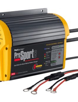 ProMariner ProSport 8 Gen 3 Heavy Duty On-Board Marine Battery Charger - 8 Amp - 2 Bank