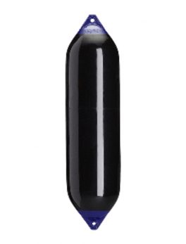 Polyform F-8 Twin Eye Fender 15" x 58" - Black