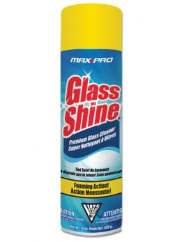 Max Pro GG-003-012 Glass Shine Premium Glass Cleaner, 19 Ounces