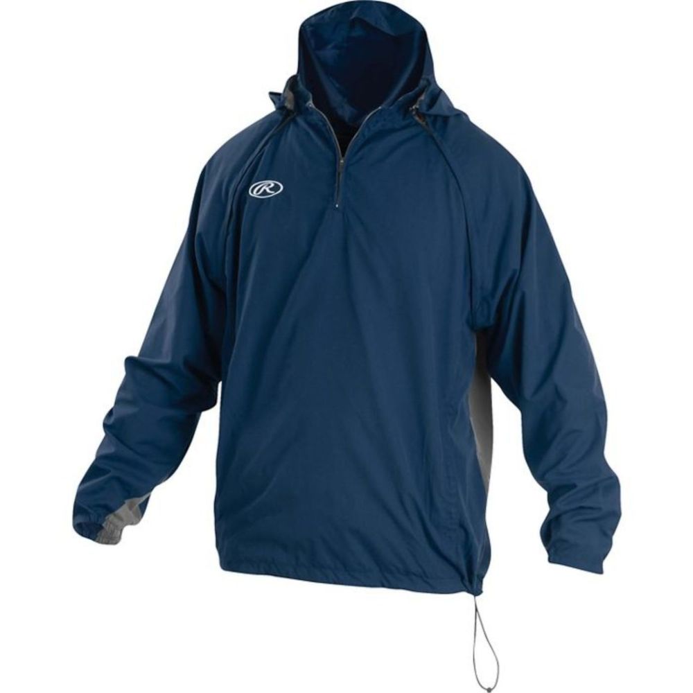 Rawlings Adult Triple Threat Jacket Navy XX-Large