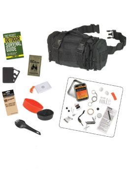 Snugpak 10-Piece Responsepak Survival Bundle - Black