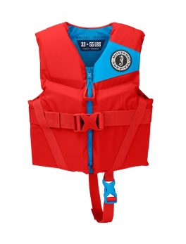 Mustang Survival Rev Child Foam Vest Imperial Red 30-50 LBS