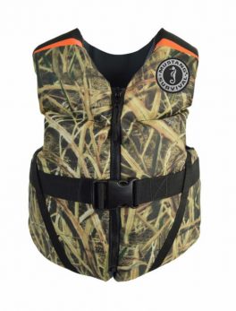 Mustang Survival Rev Youth Foam Vest Camo 50-90 LBS