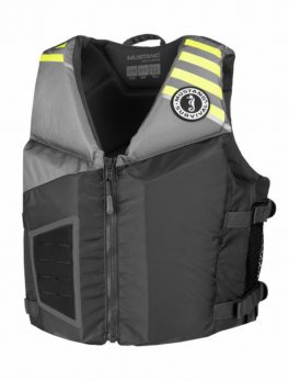 Mustang Survival Rev Young Adult Foam Vest Gray 90 Plus LBS