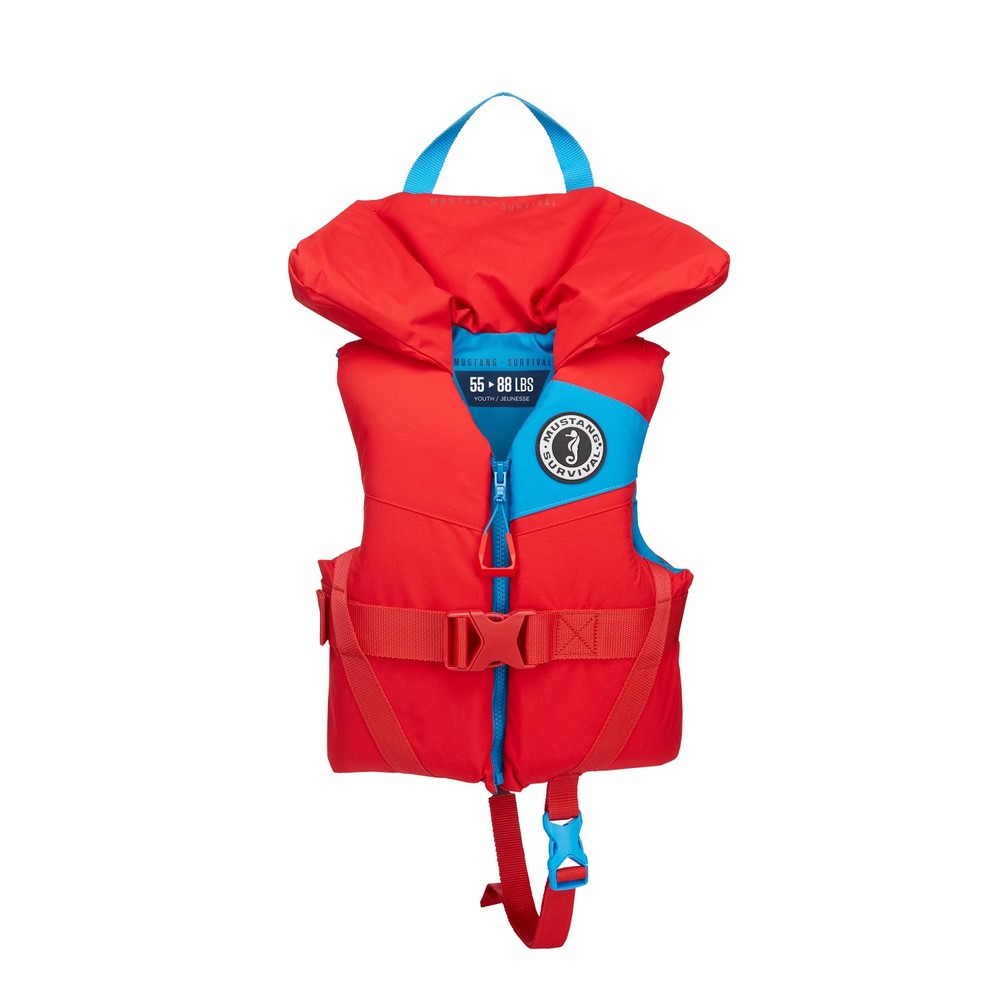 Mustang Survival LilLegends Youth Foam PFD Red 50-90 LBS