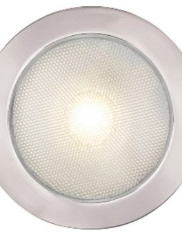 Hella Marine EuroLED 150 Recessed Mount - Warm White - Polished 316 SS Rim