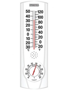 Springfield Precision 90116 Plainview I/O Thermometer and Hygrometer