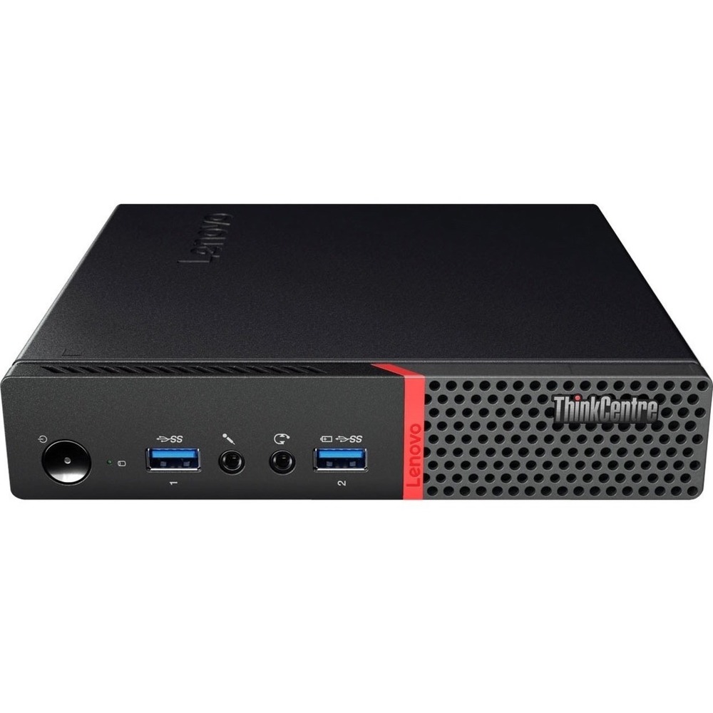 Lenovo ThinkCentre M715q 10VL000JUS Tiny Thin Client - AMD A-Series A6-8570E Dual-core (2 Core) 3 GHz - 4 GB RAM DDR4 SDRAM - 32 GB SSD - Ethernet - Windows 10 IoT Enterprise (English) - Wireless LAN - Bluetooth - DisplayPort - Network (RJ-45) - 6 Total U