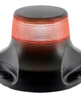 Hella Marine NaviLED 360, 2nm, All Round Light Red Surface Mount - Black Housing