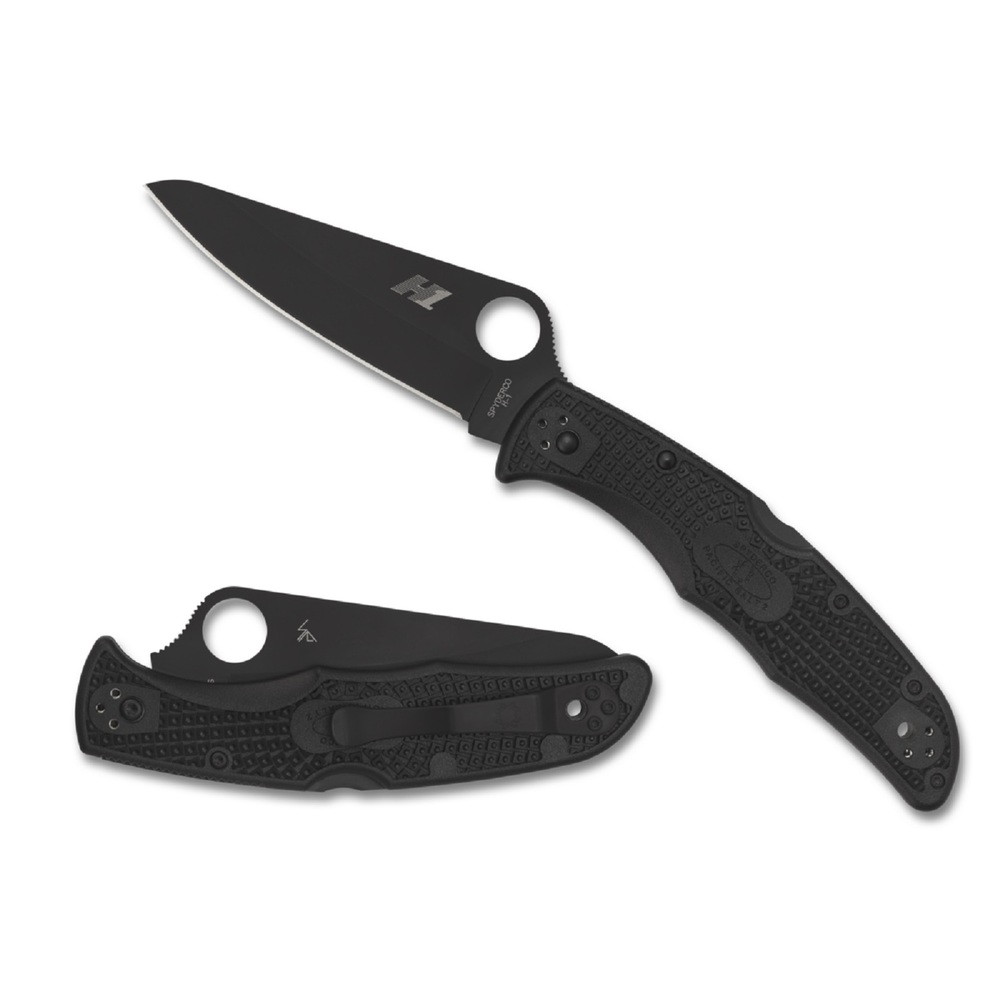 Spyderco Pacific Salt 2 Folder 3.78in Black Blade FRN Handle