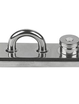 Schaefer Stainless 1-1/4" T-Track Slider - Eye Slide/Lined