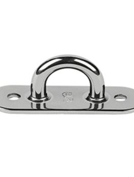 Schaefer Stainless Steel Welded Pad Eye - 3"L x 1"W