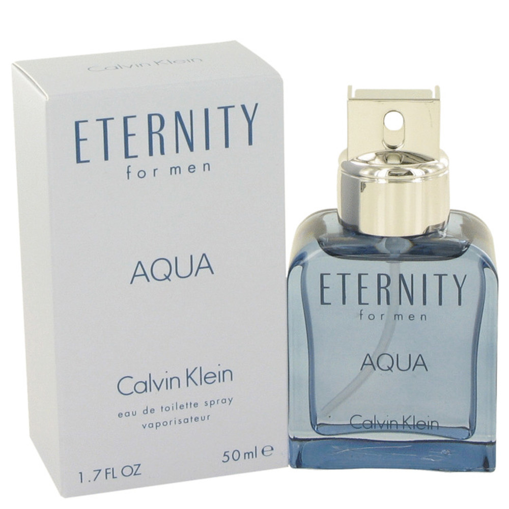 Eternity Aqua By Calvin Klein Eau De Toilette Spray 1.7 Oz For Men