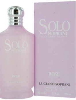 Solo Soprani Rose Edt Spray 3.4 Oz For Women