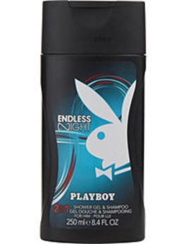 Playboy Endless Night Shampoo and Shower Gel 8.4 Oz For Men