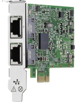 HPE Ethernet 1Gb 2-port 332T Adapter - PCI Express x1 - 2 Port(s) - 2 x Network (RJ-45) - Full-height, Low-profile