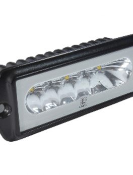 Lumitec Capri2 - Flush Mount LED Flood Light - Black Housing - 2-Color White/Blue Dimming