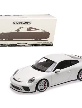 2018 Porsche 911 GT3 Touring White Limited Edition to 300 pieces Worldwide 1/18 Diecast Model Car by Minichamps 110067421