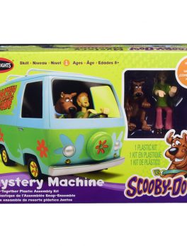 Skill 1 Snap Model Kit The Mystery Machine with Two Figurines (Scooby-Doo and Shaggy) 1/25 Scale Model by Polar Lights POL901