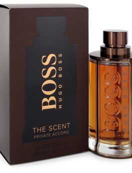 Boss The Scent Private Accord By Hugo Boss Eau De Toilette Spray 6.7 Oz For Men