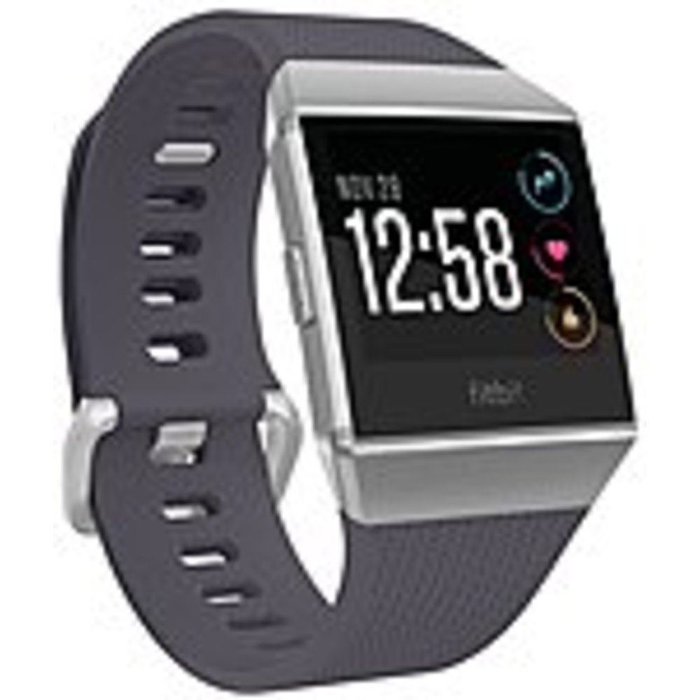 Fitbit Ionic Watch - Wrist - Optical Heart Rate Sensor, Accelerometer, Gyro Sensor, Altimeter, Ambient Light Sensor - Sleep Monitor, Music Player, Text Messaging, Calendar, Clock Display, Alarm - Heart Rate, Steps Taken, Distance Traveled, Calories Burned