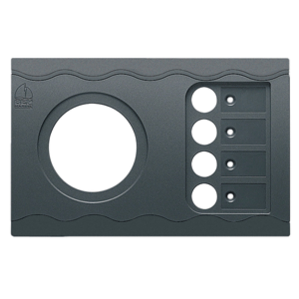 BEP Contour Connect Single Hole/CB Combo Plate