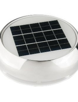 Marinco 4" Day/Night Solar Vent - Stainless Steel
