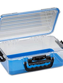 Plano Guide Series Waterproof Case 3700 - Blue/Clear