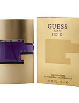 Guess Gold Edt Spray 2.5 Oz For Men
