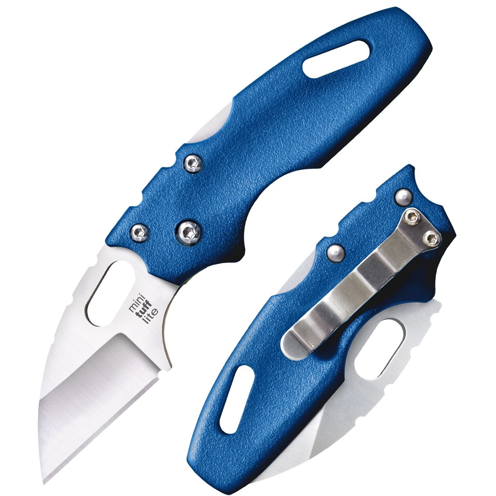 Cold Steel Mini Tuff Lite Folder 2 in Blade Blue Griv-Ex