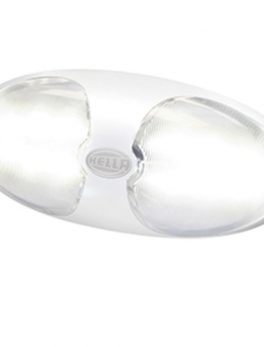 Hella Marine DuraLED 12 Interior/Exterior Lamp - White LED - White Housing