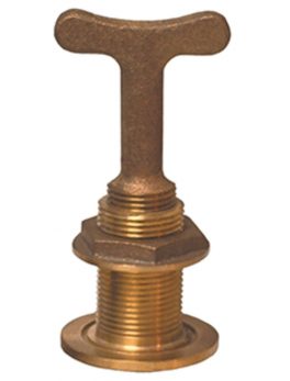GROCO Garboard Drain w/Inside T-Handle Plug