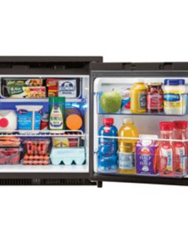 Norcold 2.7 Cubic Feet AC/DC Marine Refrigerator - Black