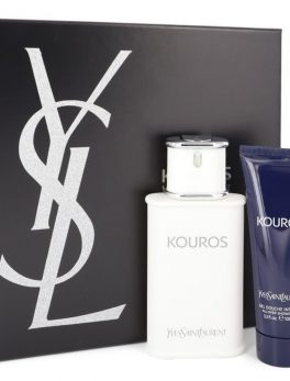 Kouros By Yves Saint Laurent Gift Set -- 3.3 Oz Eau De Toilette Spray + 3.3 Oz Shower Gel For Men