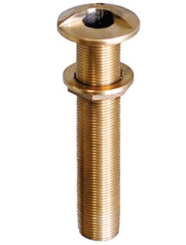 GROCO 3/4" Bronze Extra Long High Speed Thru-Hull Fitting w/Nut