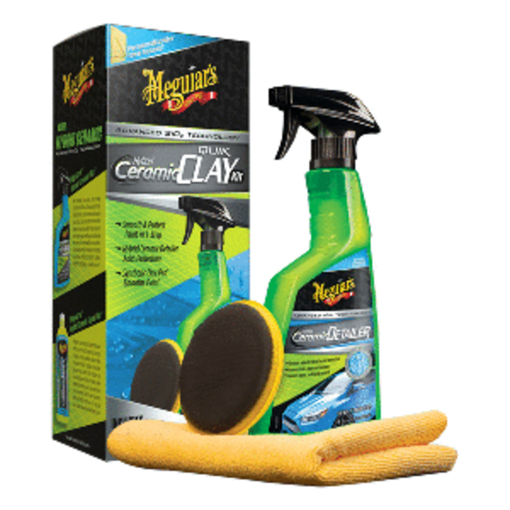 Meguiar and #39;s Hybrid Ceramic Quik Clay Kit
