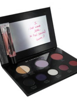 Lauren Luke My Fierce Violets-complete Makeup Pallet- Includes 2 Shadow Primers, 3 Eye Shadows, Eye Liner, Blush, 2 Lip Colors, Lip Gloss For Women