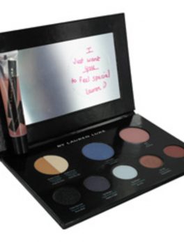Lauren Luke My Sultry Blues-complete Makeup Pallet- Includes 2 Shadow Primers, 3 Eye Shadows, Eye Liner, Blush, 2 Lip Colors, Lip Gloss For Women