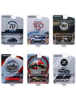 Anniversary Collection 6 piece Set Series 10 1/64 Diecast Model Cars by Greenlight 28020SET