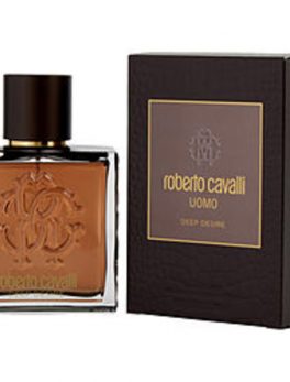 Roberto Cavalli Uomo Deep Desire Edt Spray 3.3 Oz For Men
