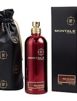 Montale Paris Red Vetiver Eau De Parfum Spray 3.4 Oz For Men
