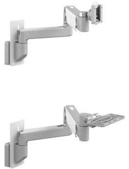 Humanscale Wall Station V6 Keyboard Monitor Arms V60707