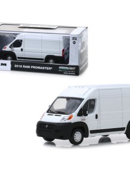 2018 RAM ProMaster 2500 Cargo Van High Roof Bright White 1/43 Diecast Model by Greenlight 86152