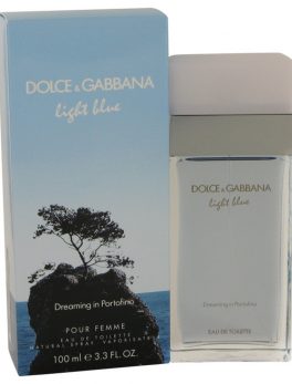 Light Blue Dreaming In Portofino By Dolce and Gabbana Eau De Toilette Spray 3.3 Oz For Women