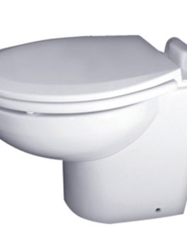 Raritan Marine Elegance - White - Household Style - Freshwater Solenoid - Smart Toilet Control - 12v