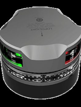 Lopolight Tri-Color Navigation Light w/Anchor Light and amp; Strobe - 2nm - Silver Housing