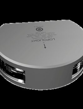 Lopolight 225 and deg; Masthead Light - Single - Silver Housing - Vertical Mount