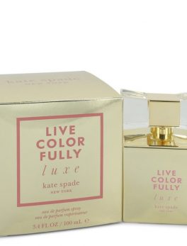 Live Colorfully Luxe By Kate Spade Eau De Parfum Spray 3.4 Oz For Women
